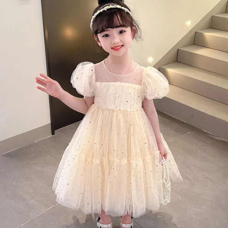 Baby Kid Girls Star Dresses