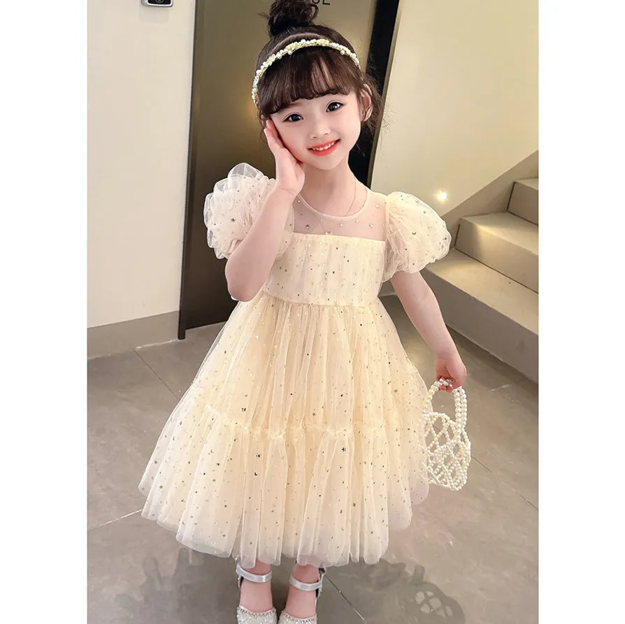 Baby Kid Girls Star Dresses