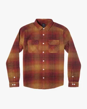 Balance Long Sleeve Flannel - Cocoa