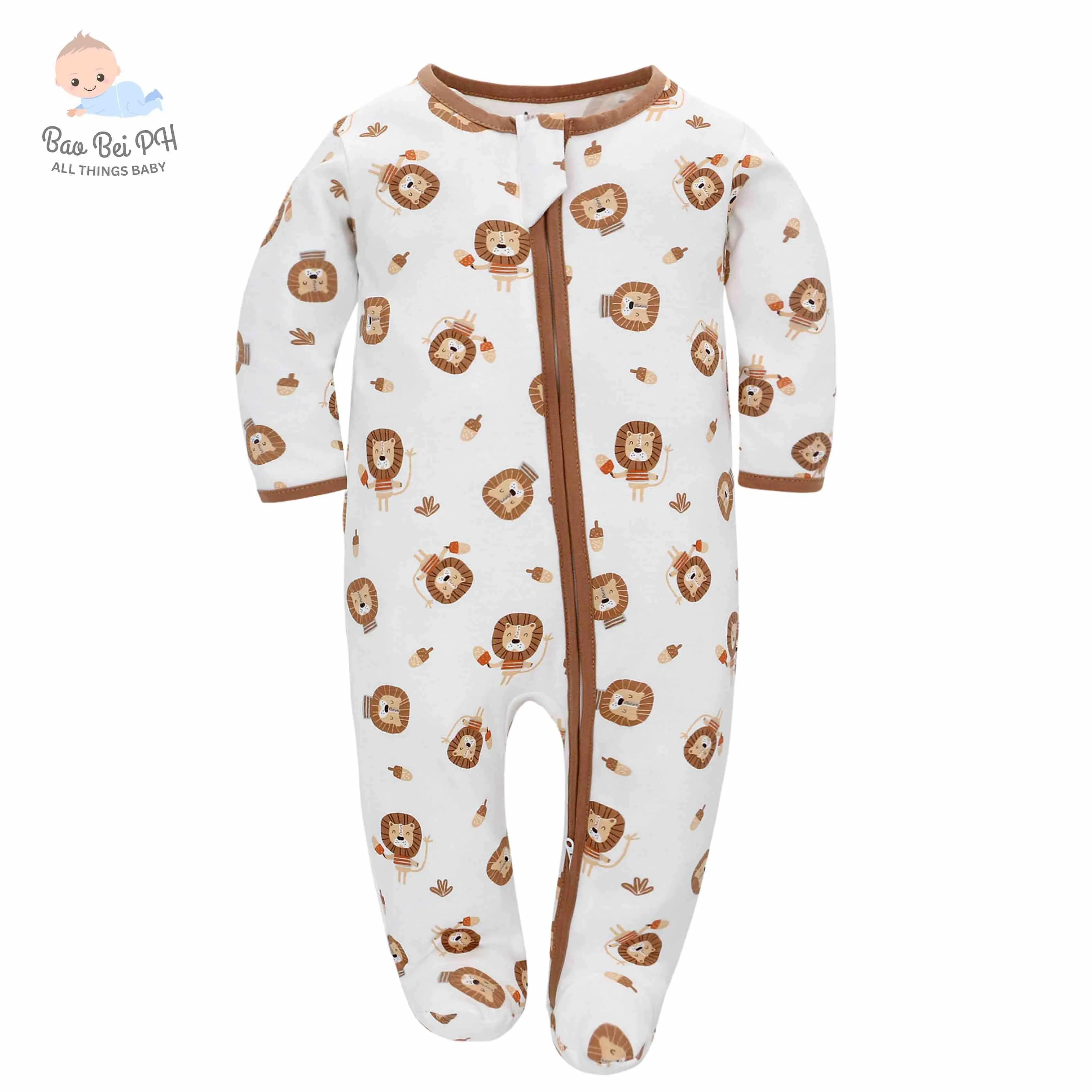 Bao Bei Jared Zippered Frogsuit 3-6mo