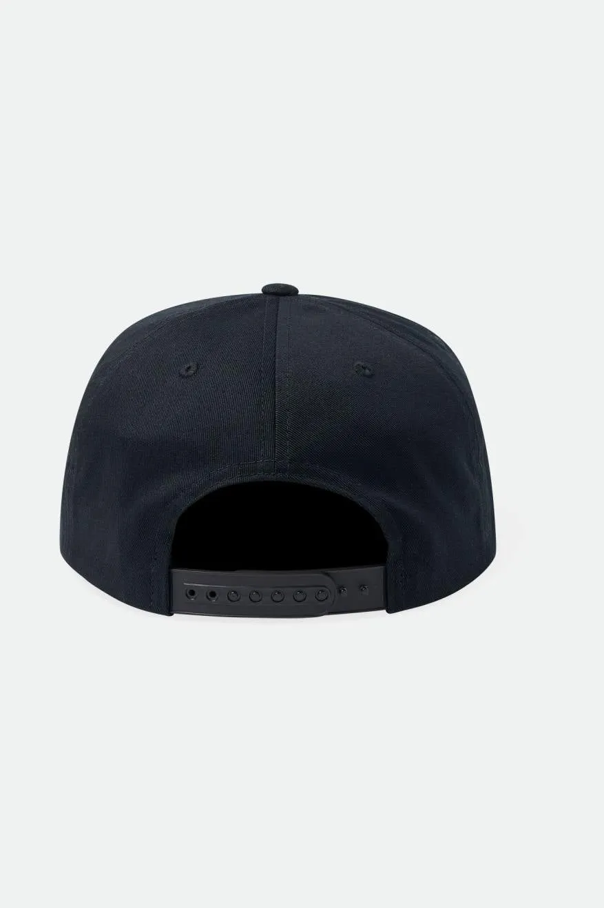 Barbed Wire MP Snapback - Black