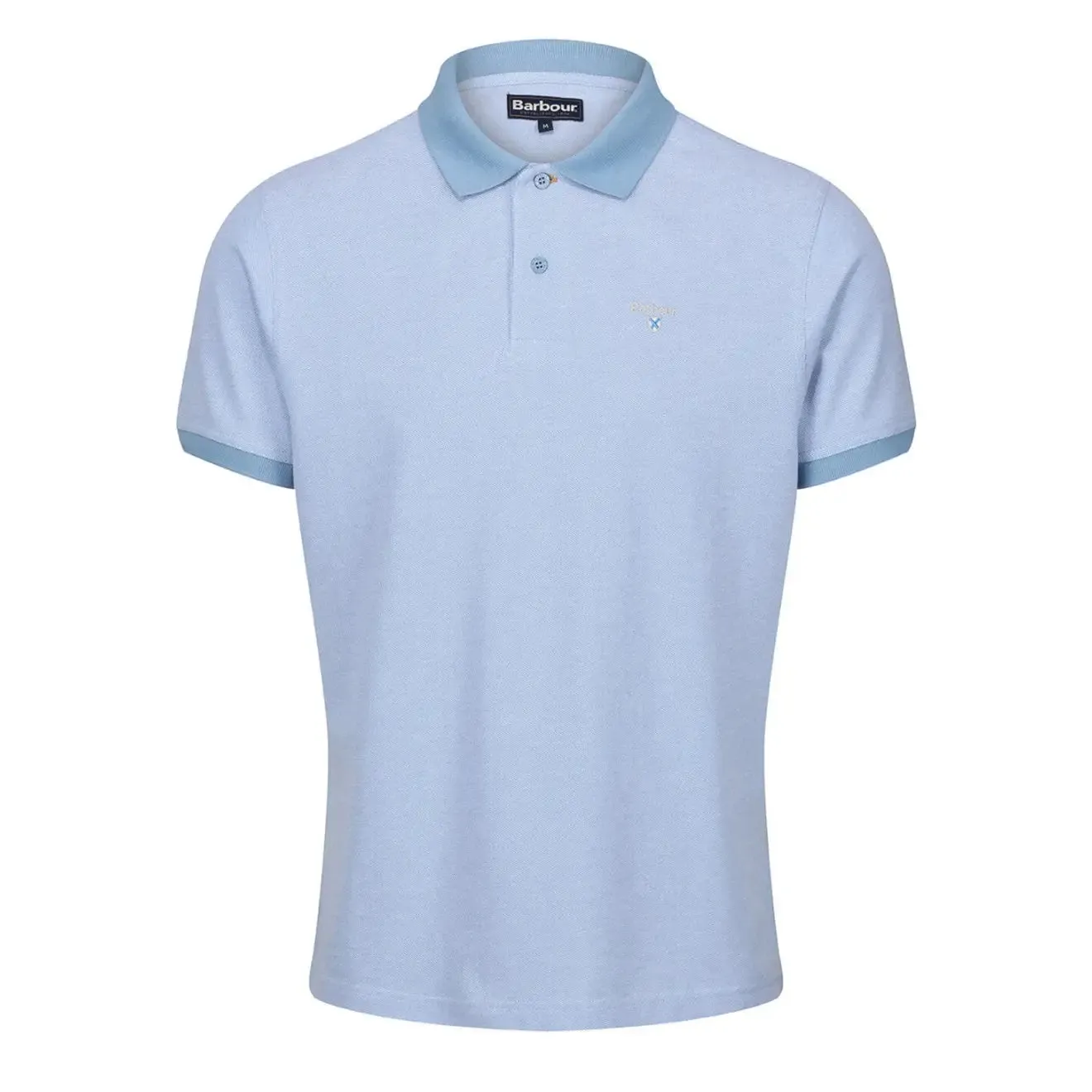 Barbour Sports Polo Chambray