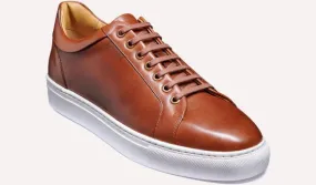 Barker Sam Sneaker - Cedar Hand Painted