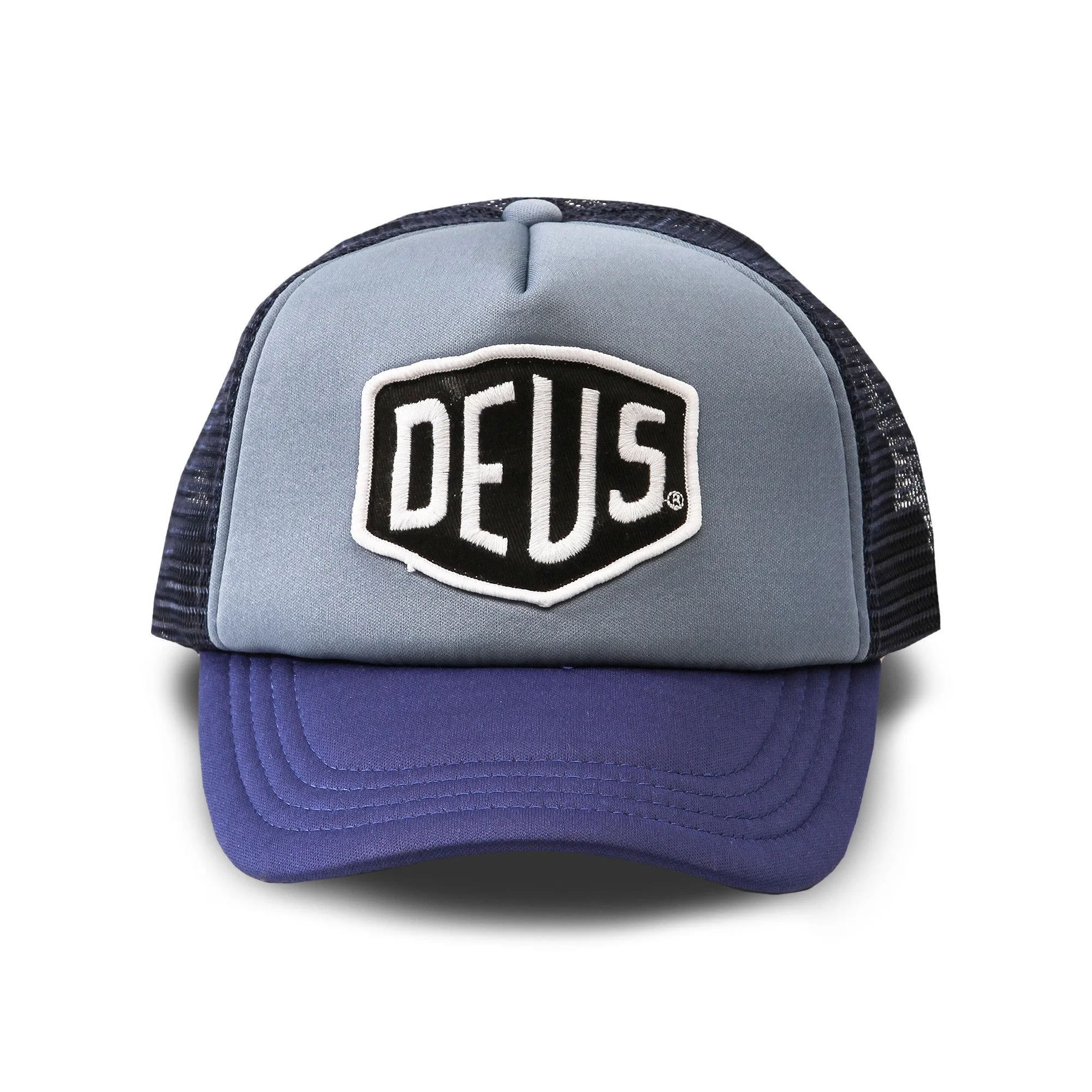 Baylands Trucker Hat - Blue-Navy