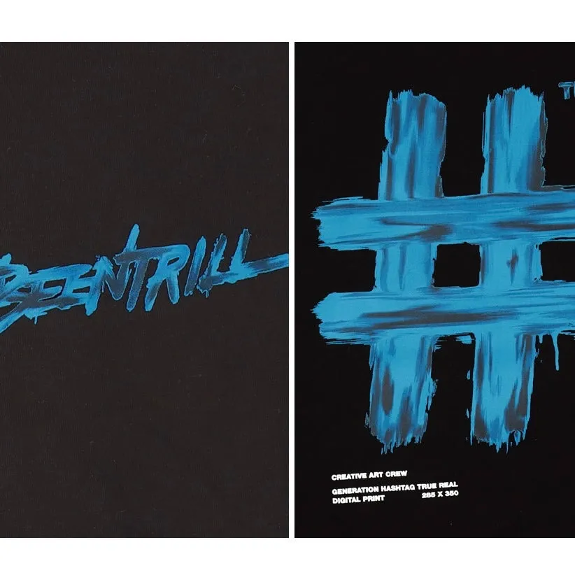 Been Trill Painting Logo Tee Black