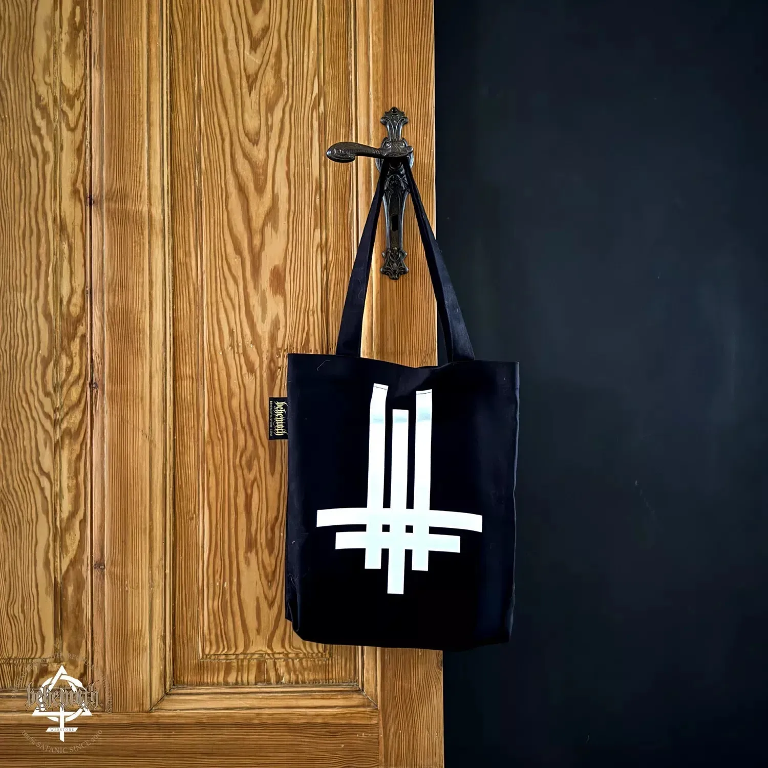 Behemoth 'Trivmviratvs' Tote Bag