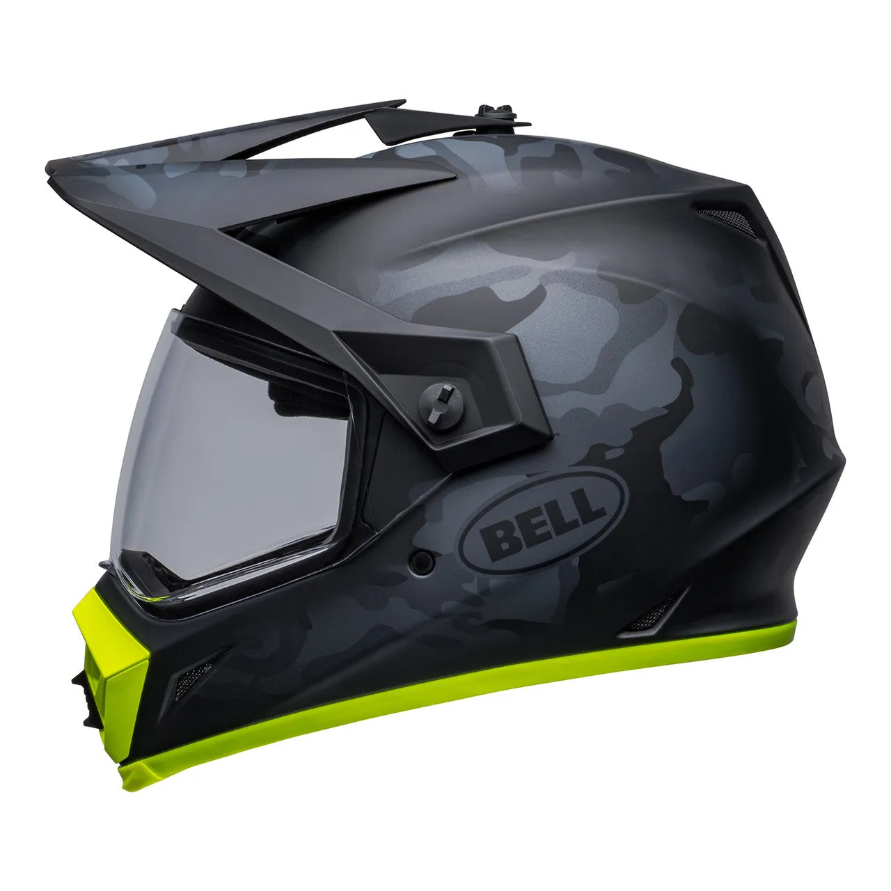 Bell MX-9 Adventure Mips - Stealth Camo, Matt Black / Hi-Viz