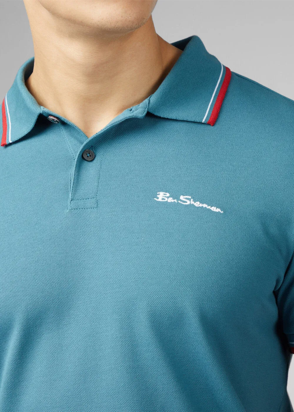 Ben Sherman Signature 60's Polo Teal