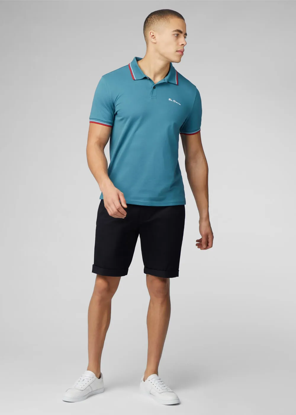 Ben Sherman Signature 60's Polo Teal