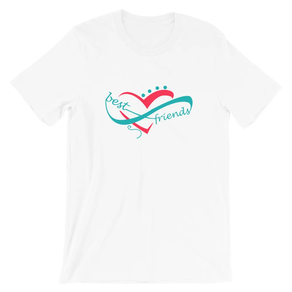 Best Friends Infinity Cotton T-Shirt - Light Colors