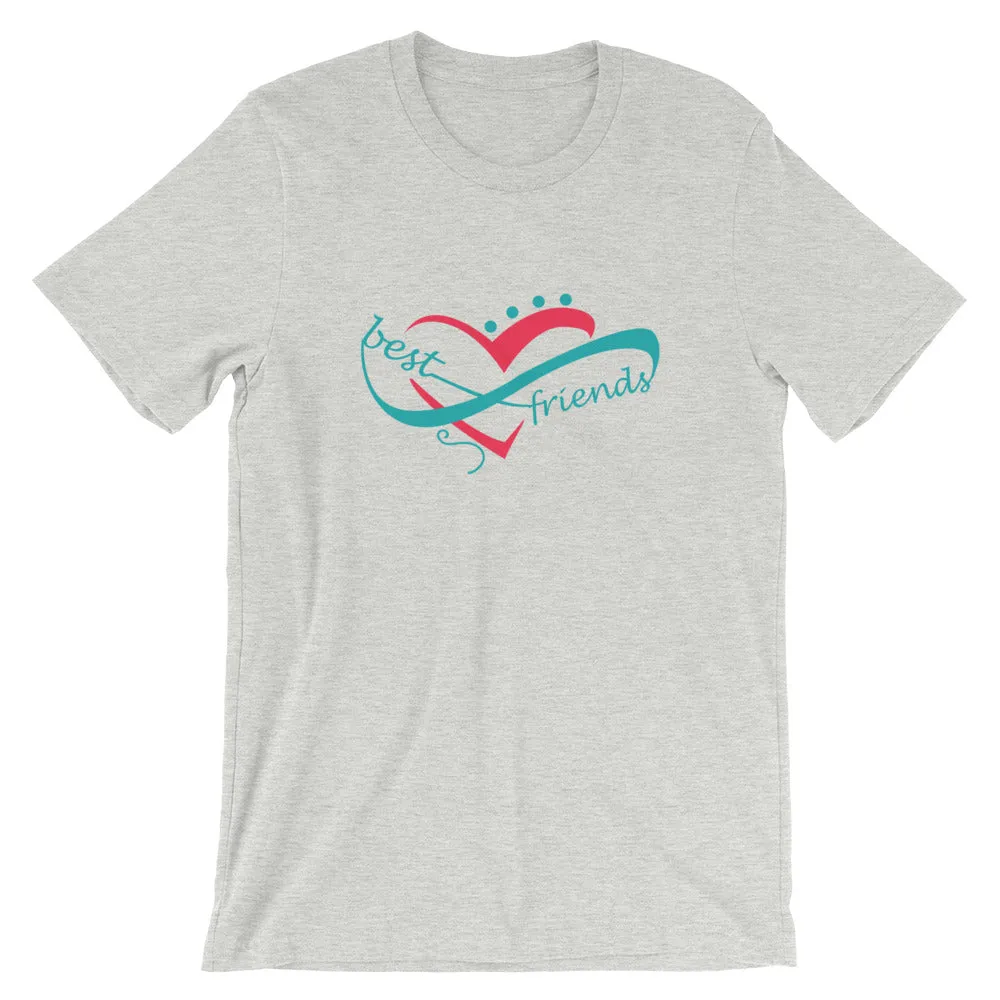 Best Friends Infinity Cotton T-Shirt - Light Colors