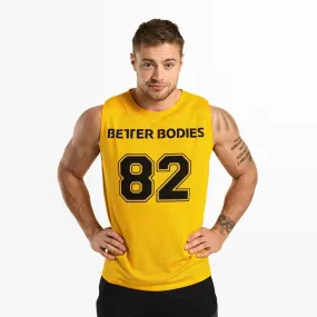 Better Bodies Fulton Mesh Tank - Yellow