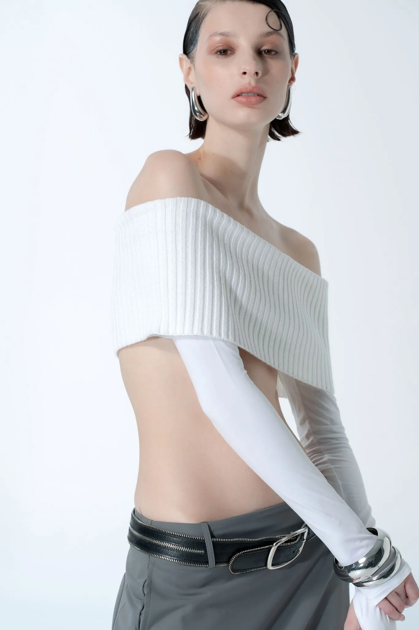 Binita Sweater - White