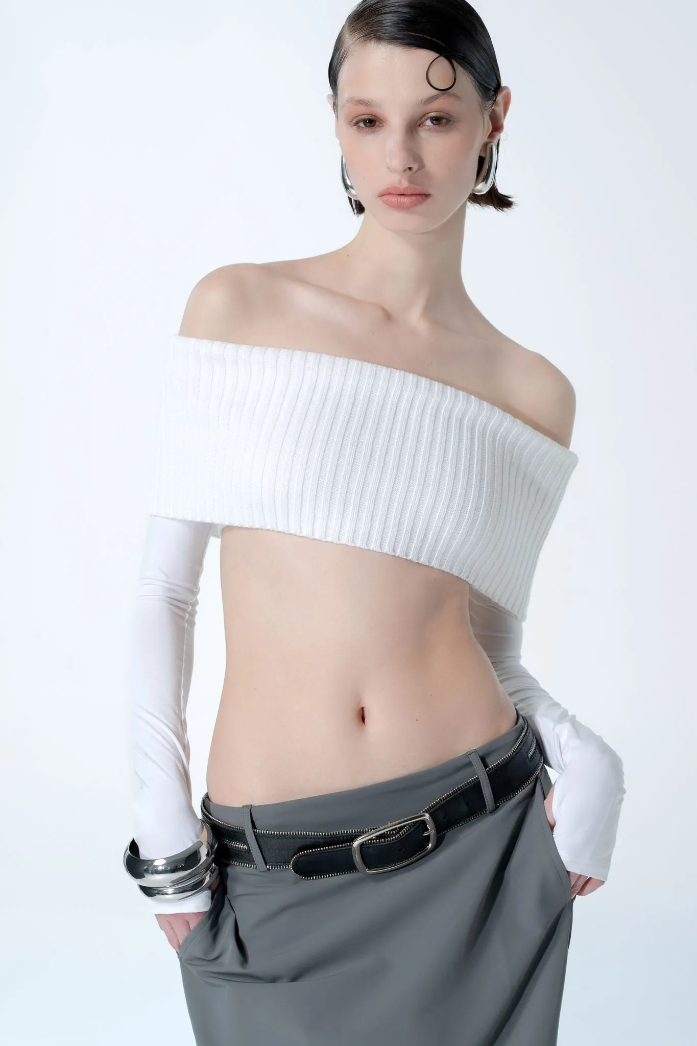 Binita Sweater - White