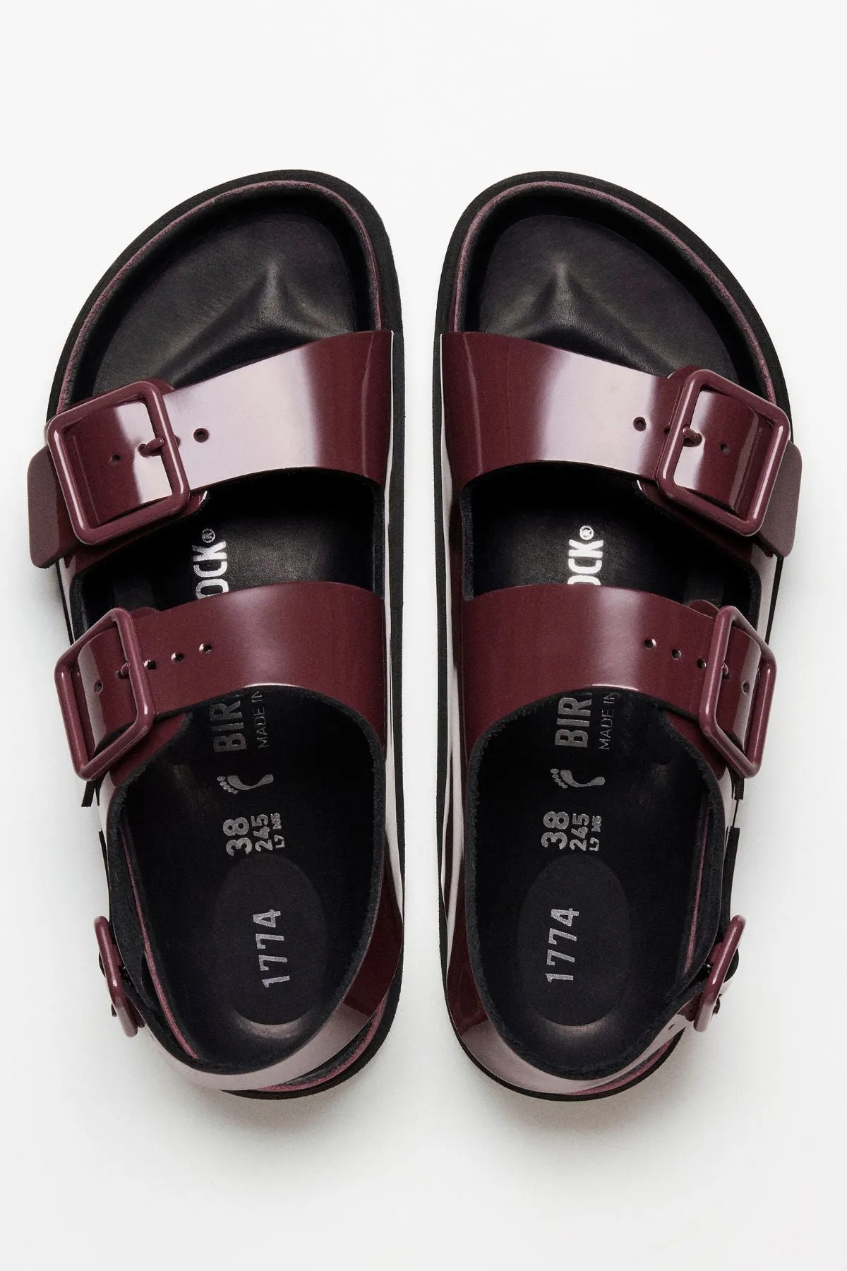 Birkenstock 1774 Milano Patent Leather - Port