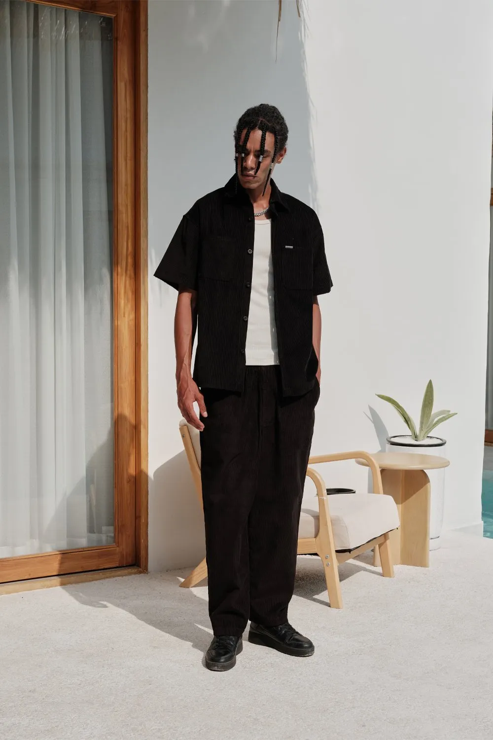 Black Corduroy Pants