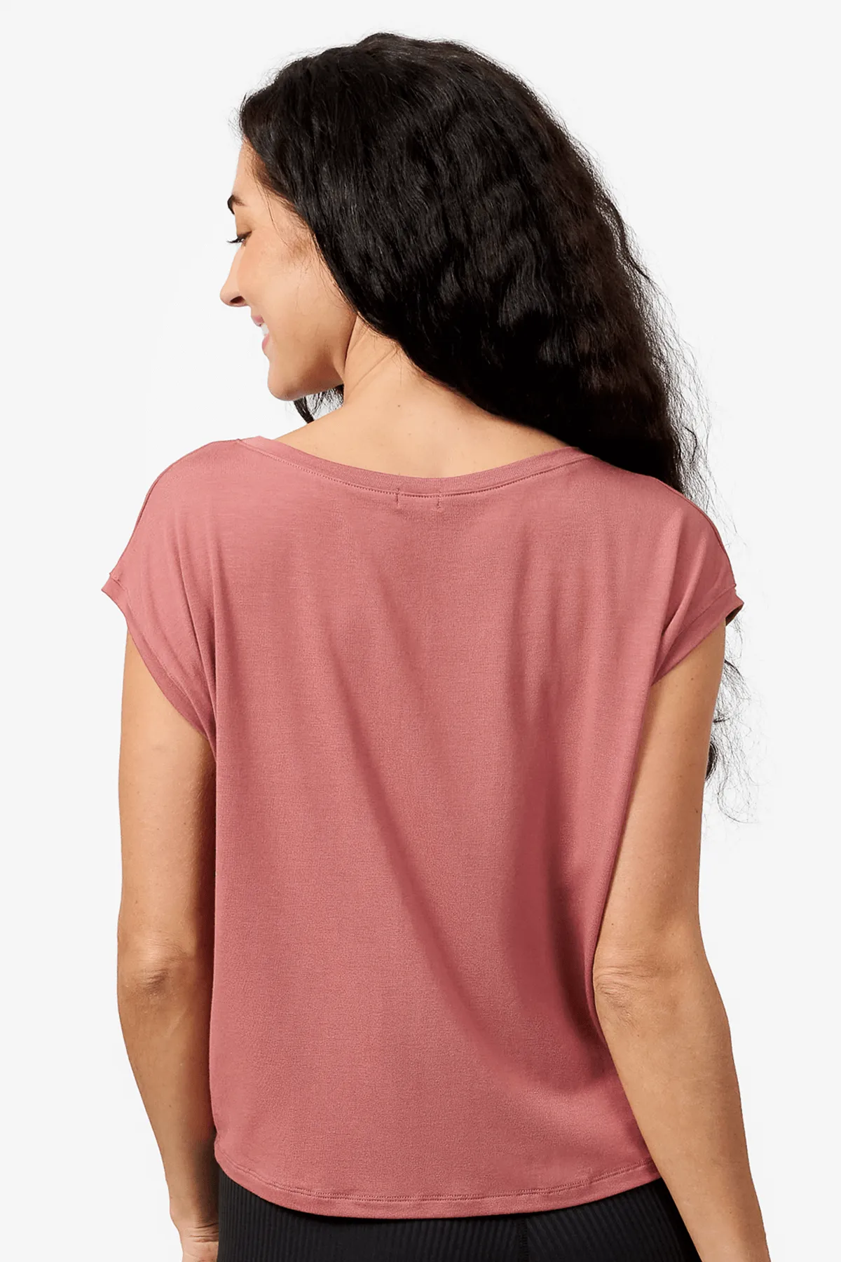 Box Tee in Acacia