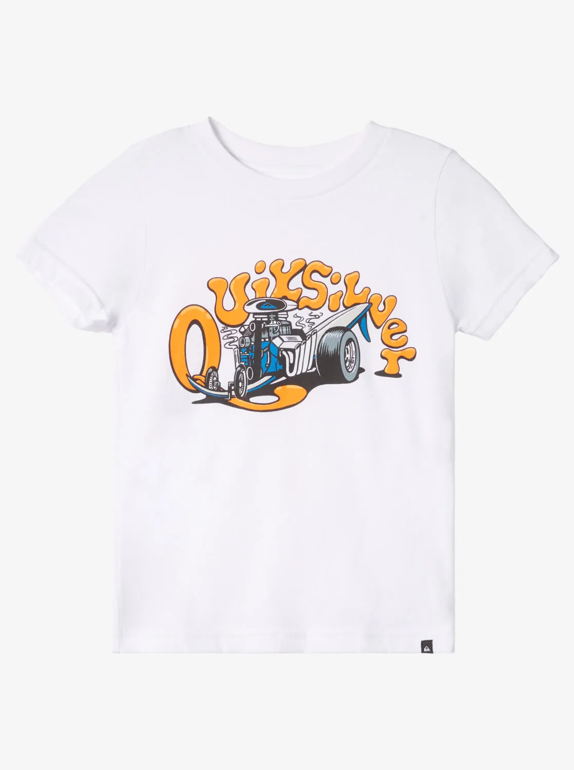 Boys 2-7 Dragster T-Shirt - White