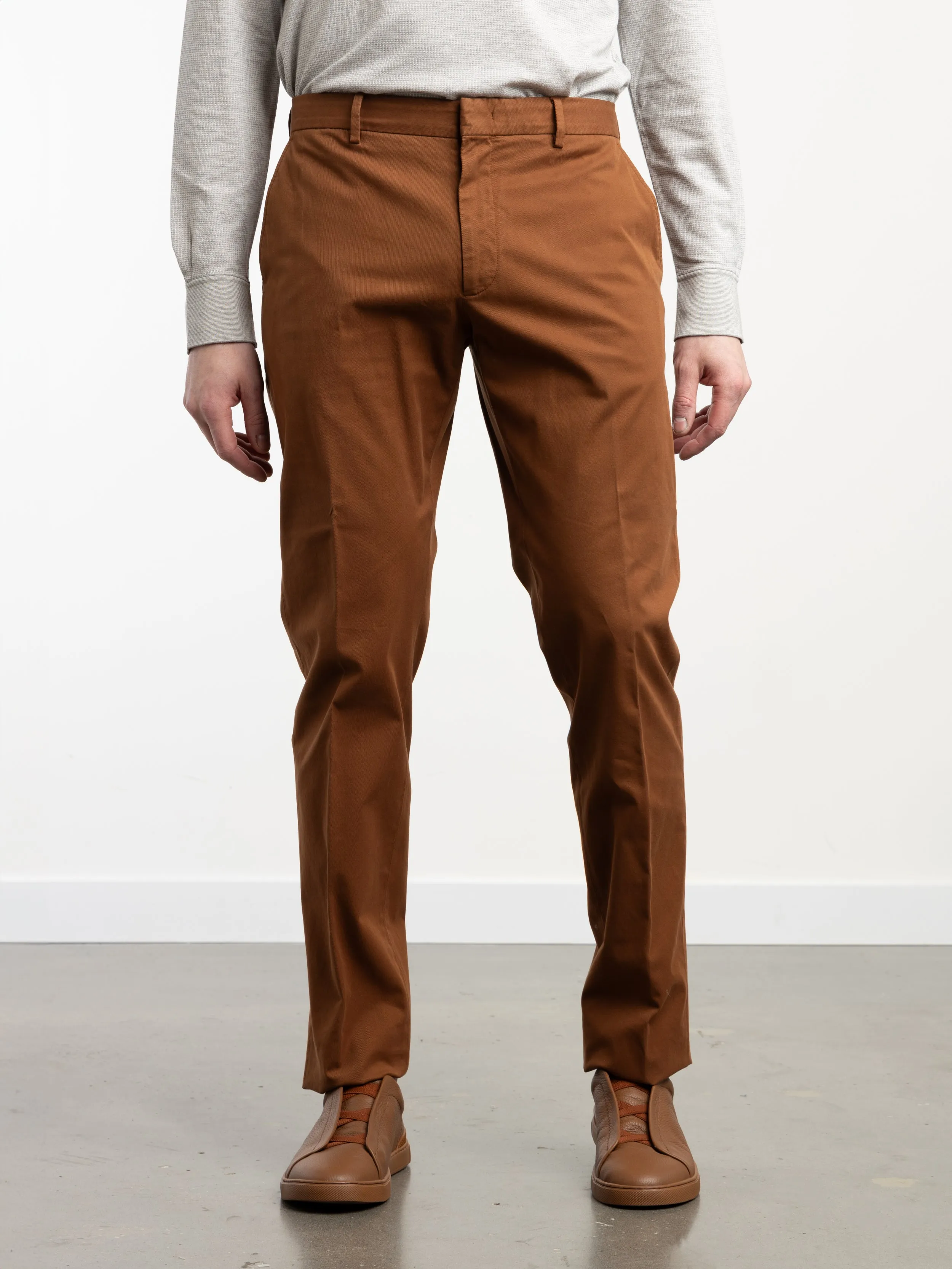 Brown Premium Cotton Pants