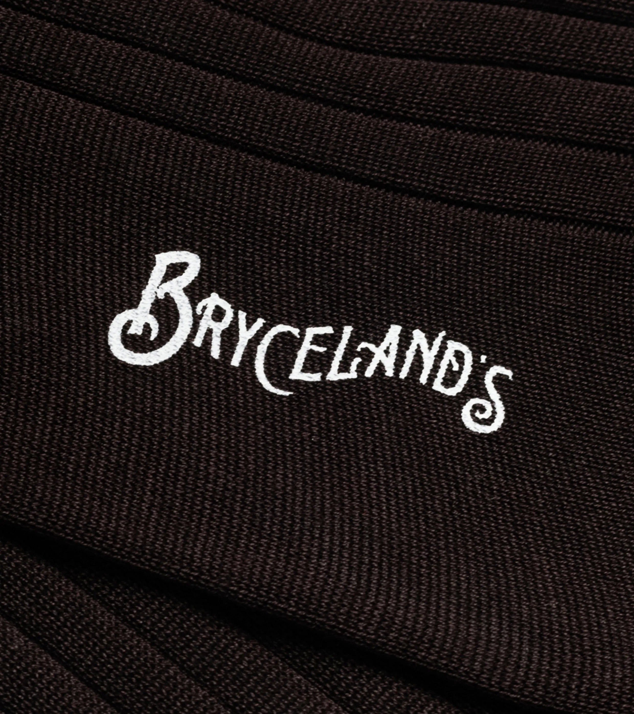 Bryceland's Cotton Socks Brown