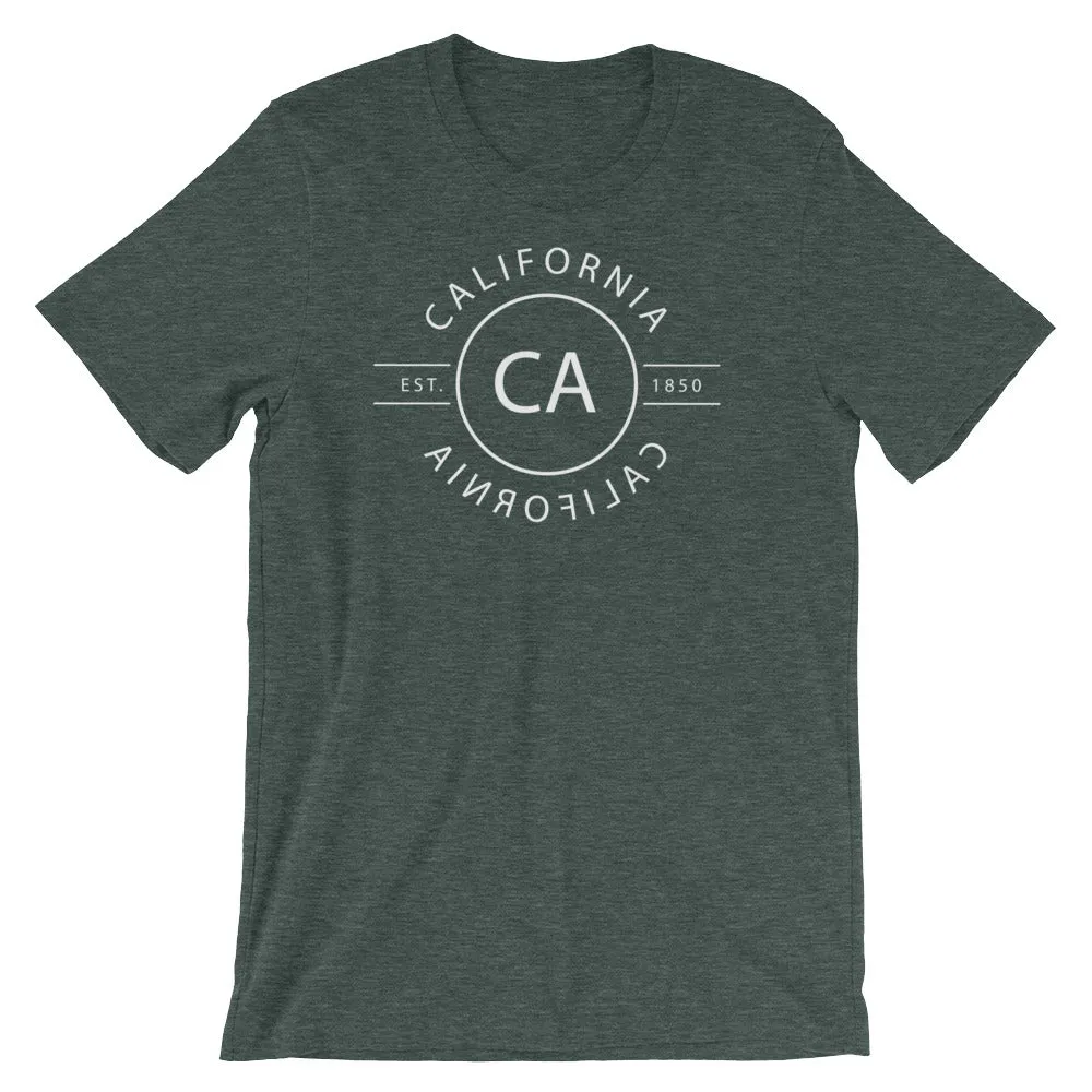 California - Short-Sleeve Unisex T-Shirt - Reflections