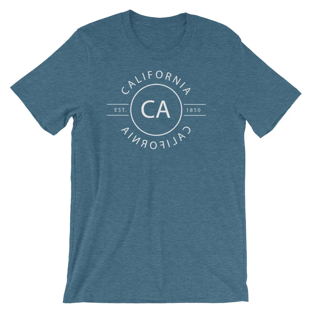 California - Short-Sleeve Unisex T-Shirt - Reflections