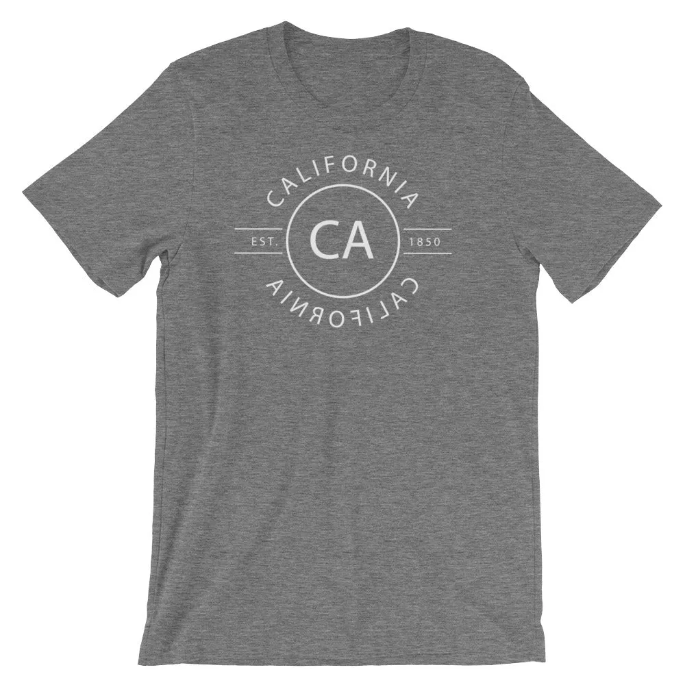 California - Short-Sleeve Unisex T-Shirt - Reflections