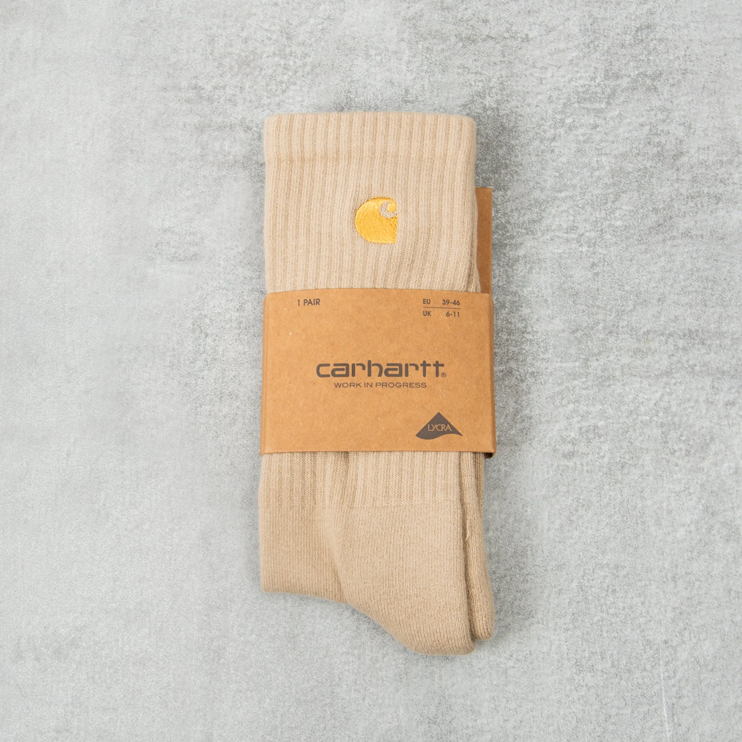 Carhartt WIP Chase Sock - Sable