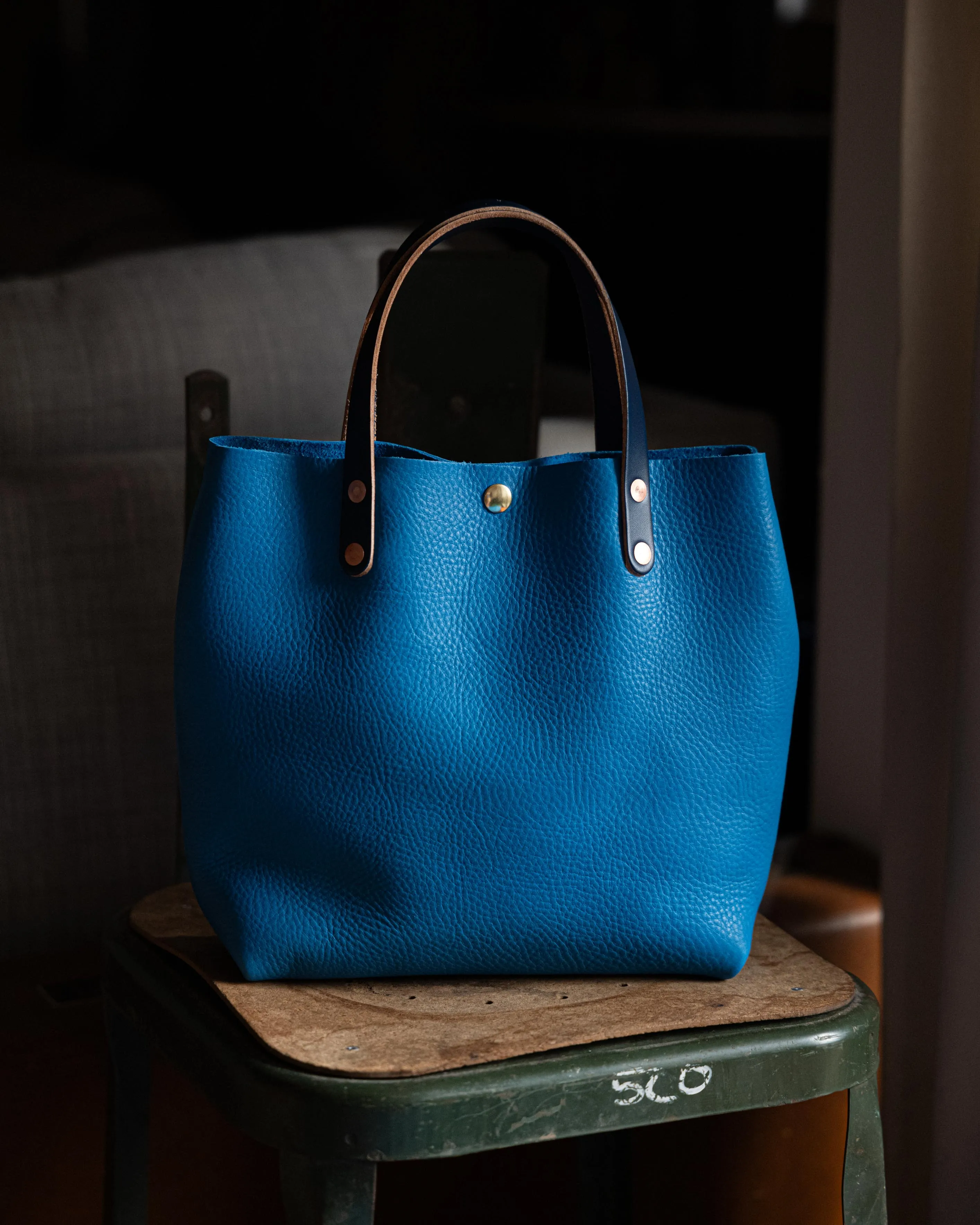 Cerulean Cypress Mini Tote