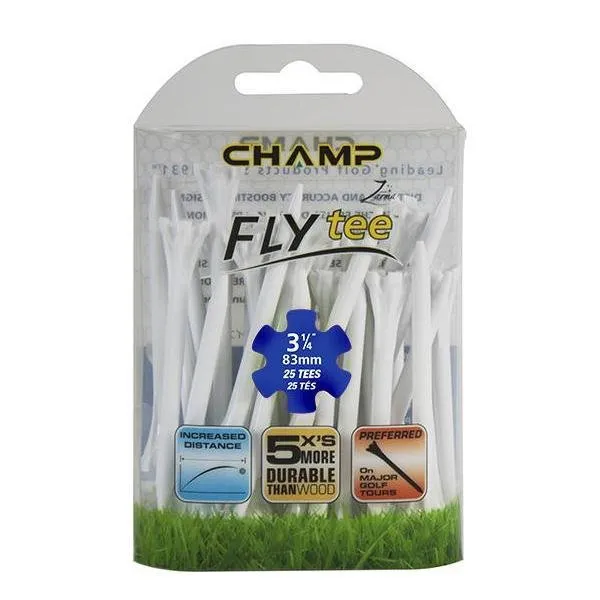 Champ FLYtee™ Golf Tee 3 1/4"- 25 Pack