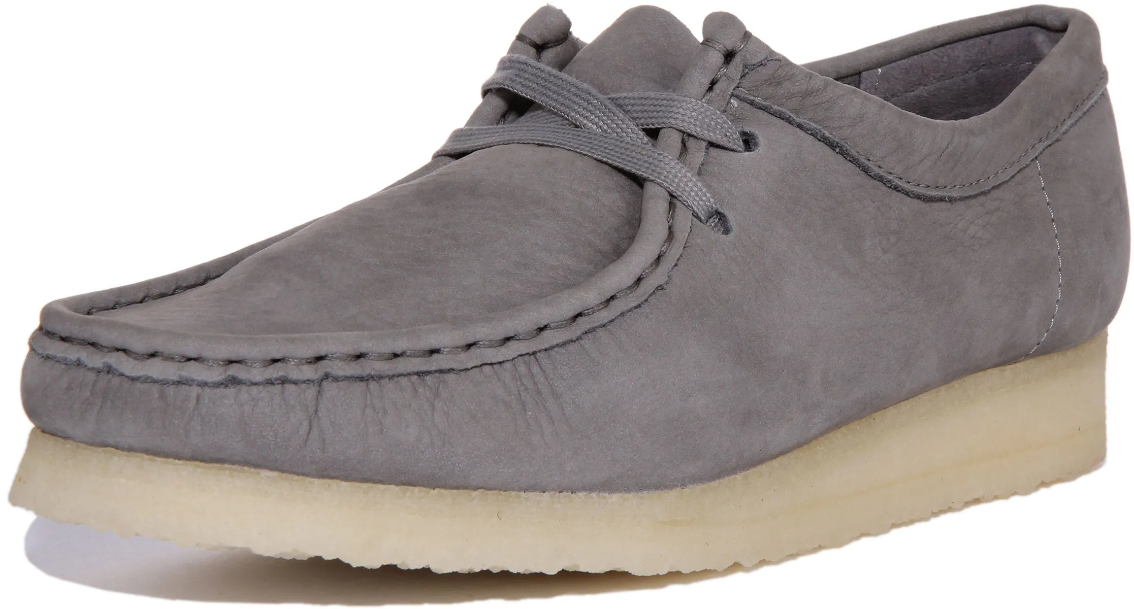 Clarks Originals Wallabee In Grey For Women