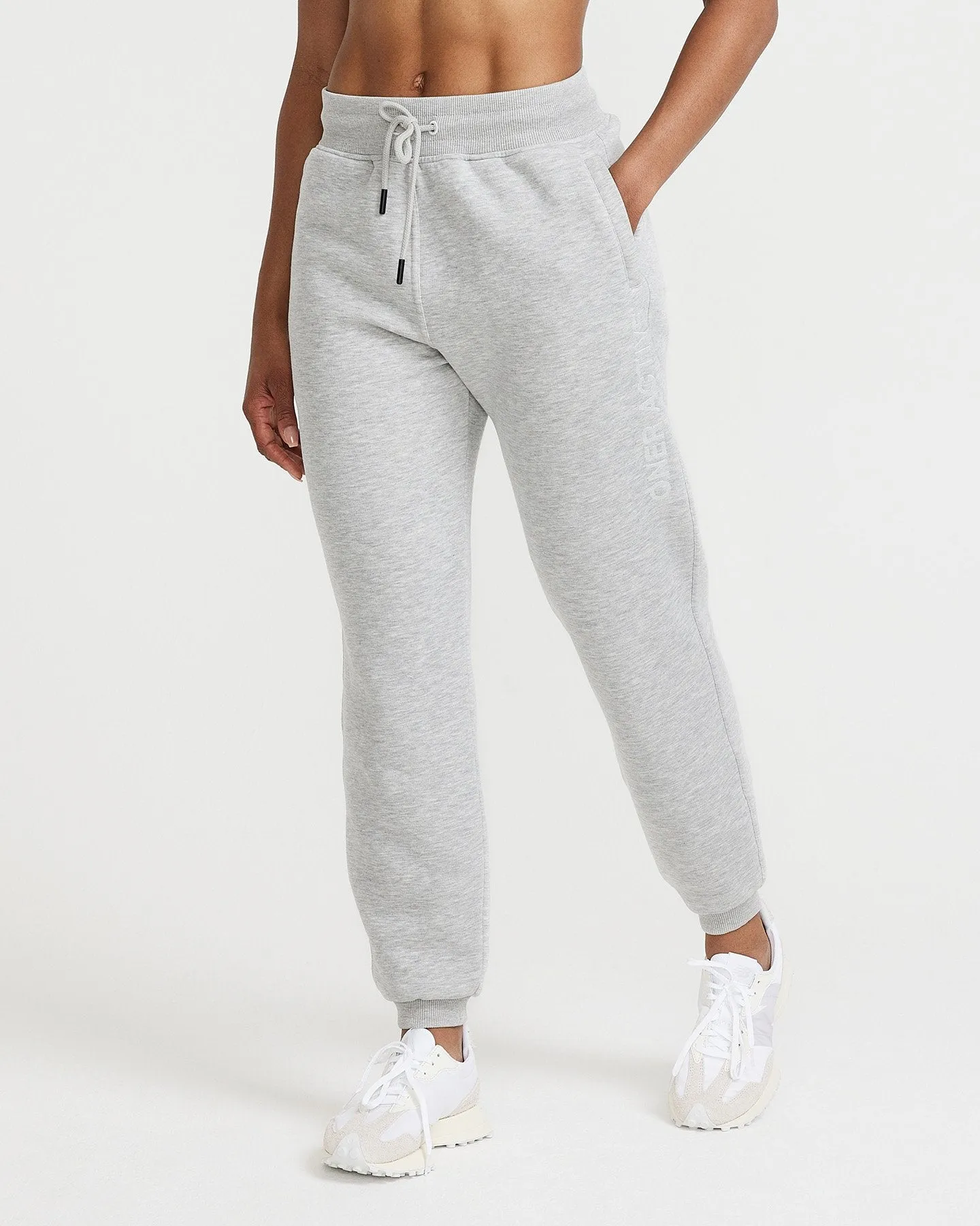 Classic Lounge Jogger | Silver Marl