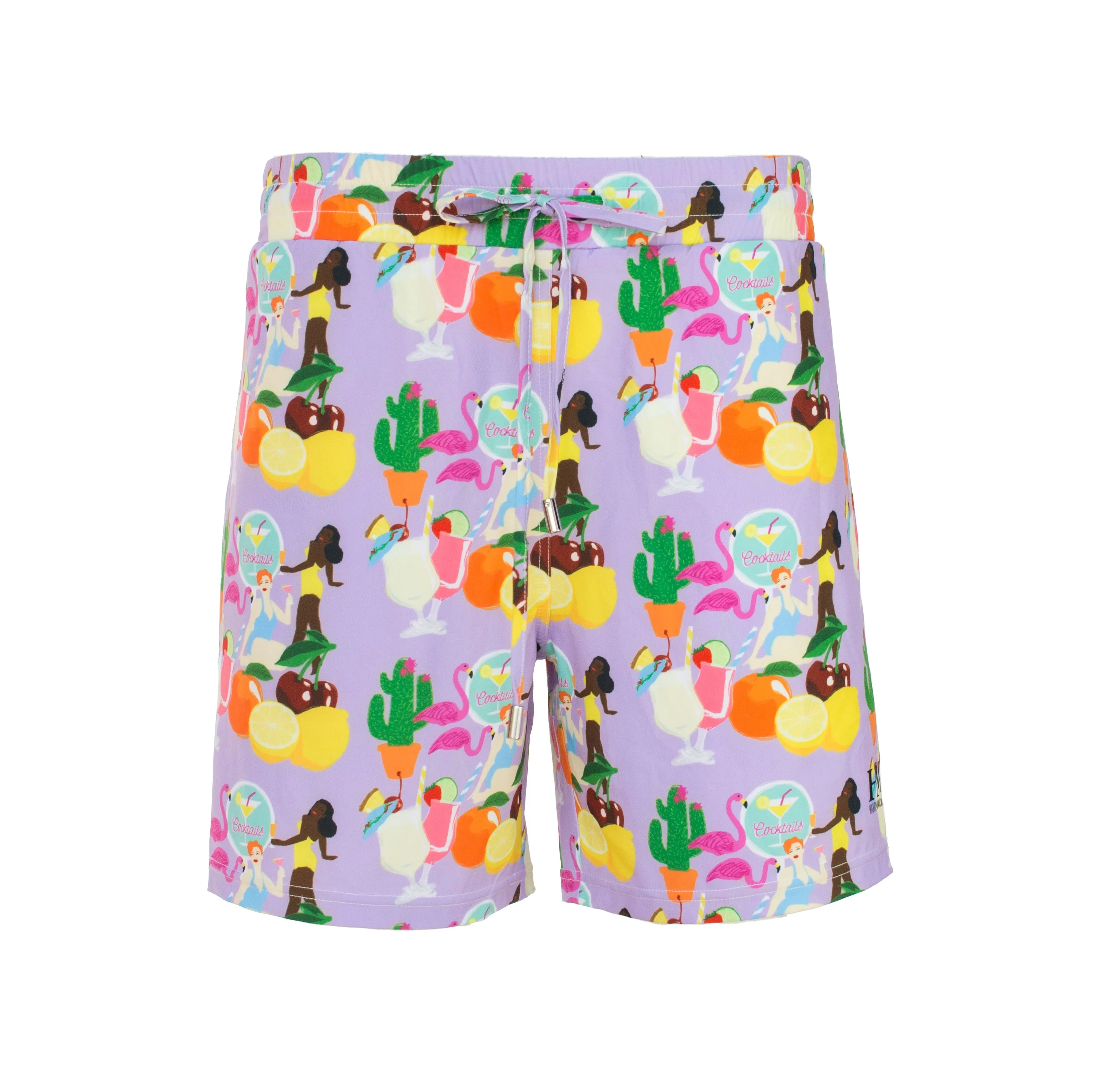 Cocktail Printed Swim Shorts