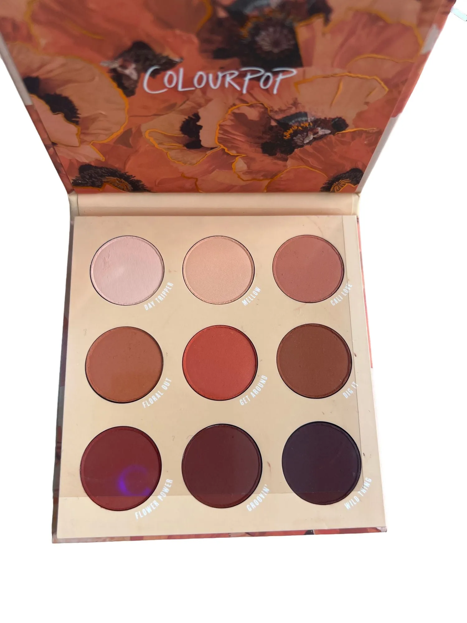 ColourPop Big Poppy Pressed Powder Palette