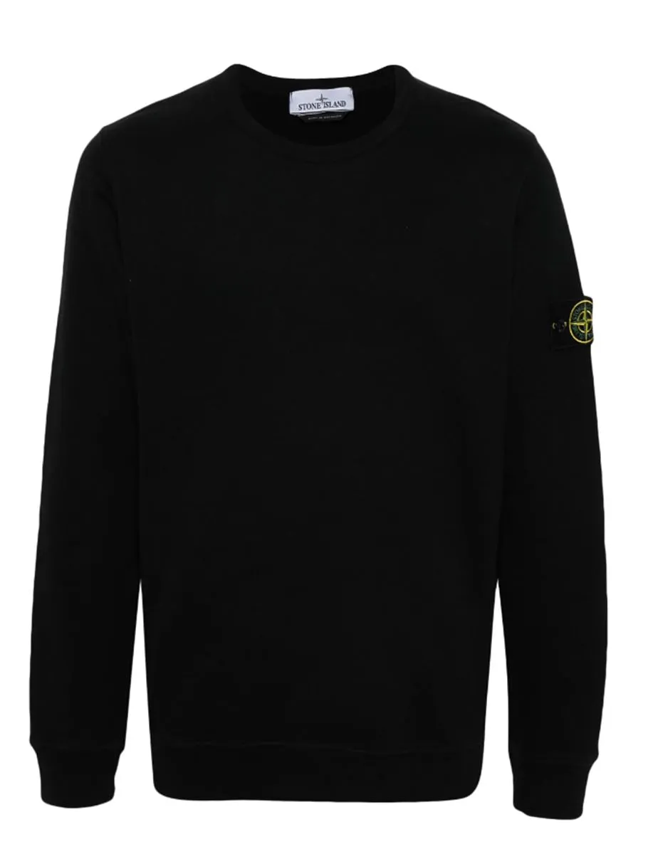 COMPASS-BADGE COTTON SWEATSHIRT