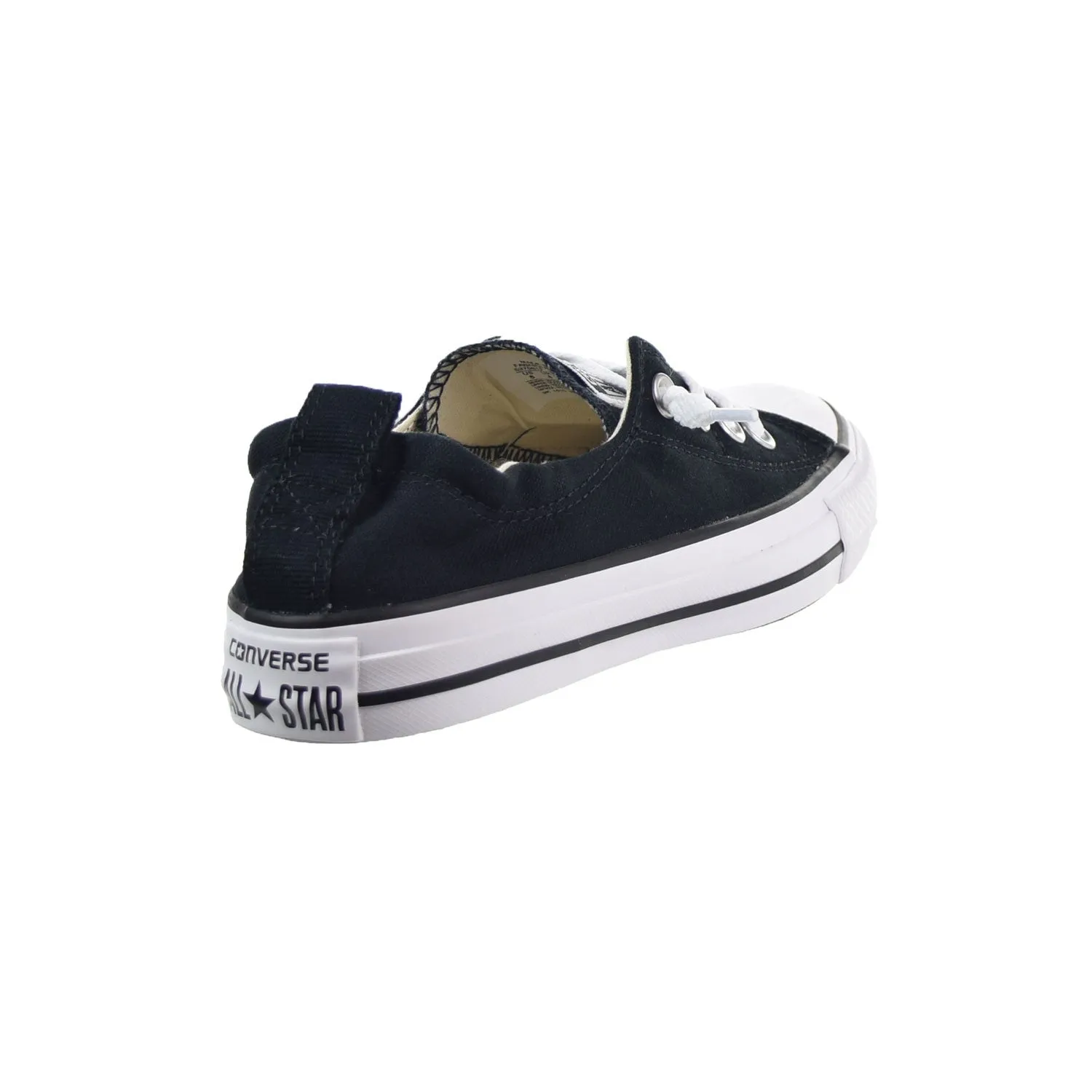 Converse Chuck Taylor All Star Shoreline Womens Slip-On Shoes Black