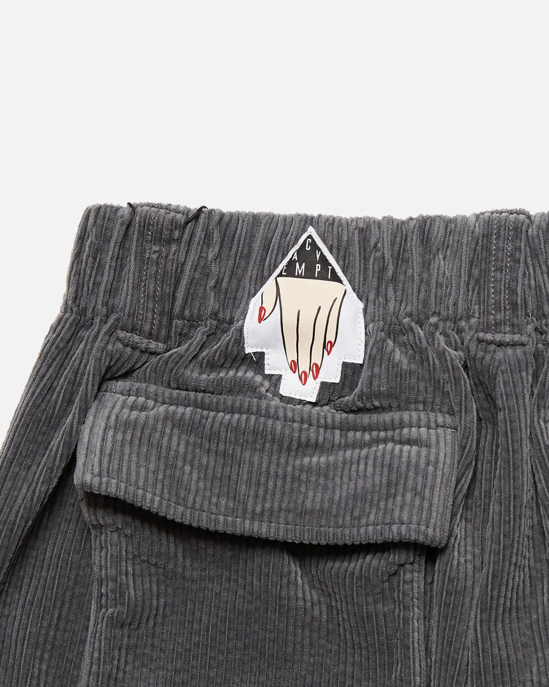 Cord Comfort Pants - Grey