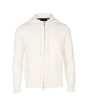 Cotton Cashmere Zip Hoodie