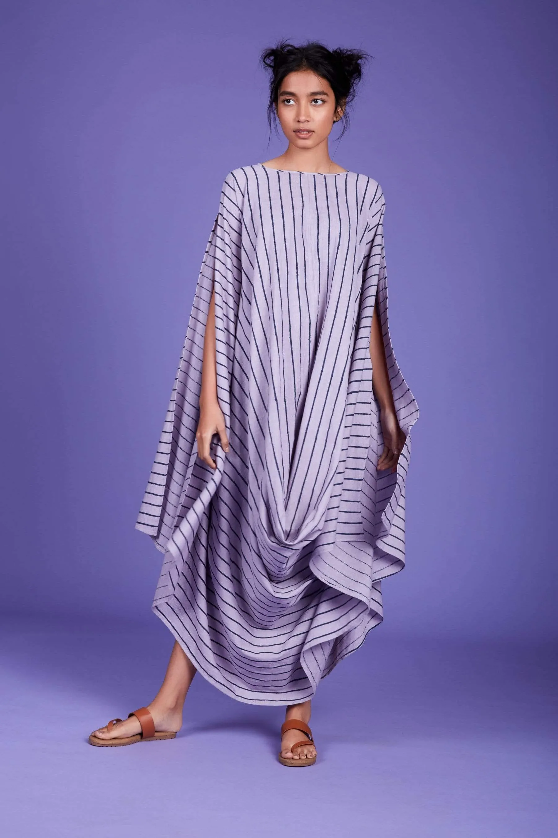 Cowl Dress SS Lavender