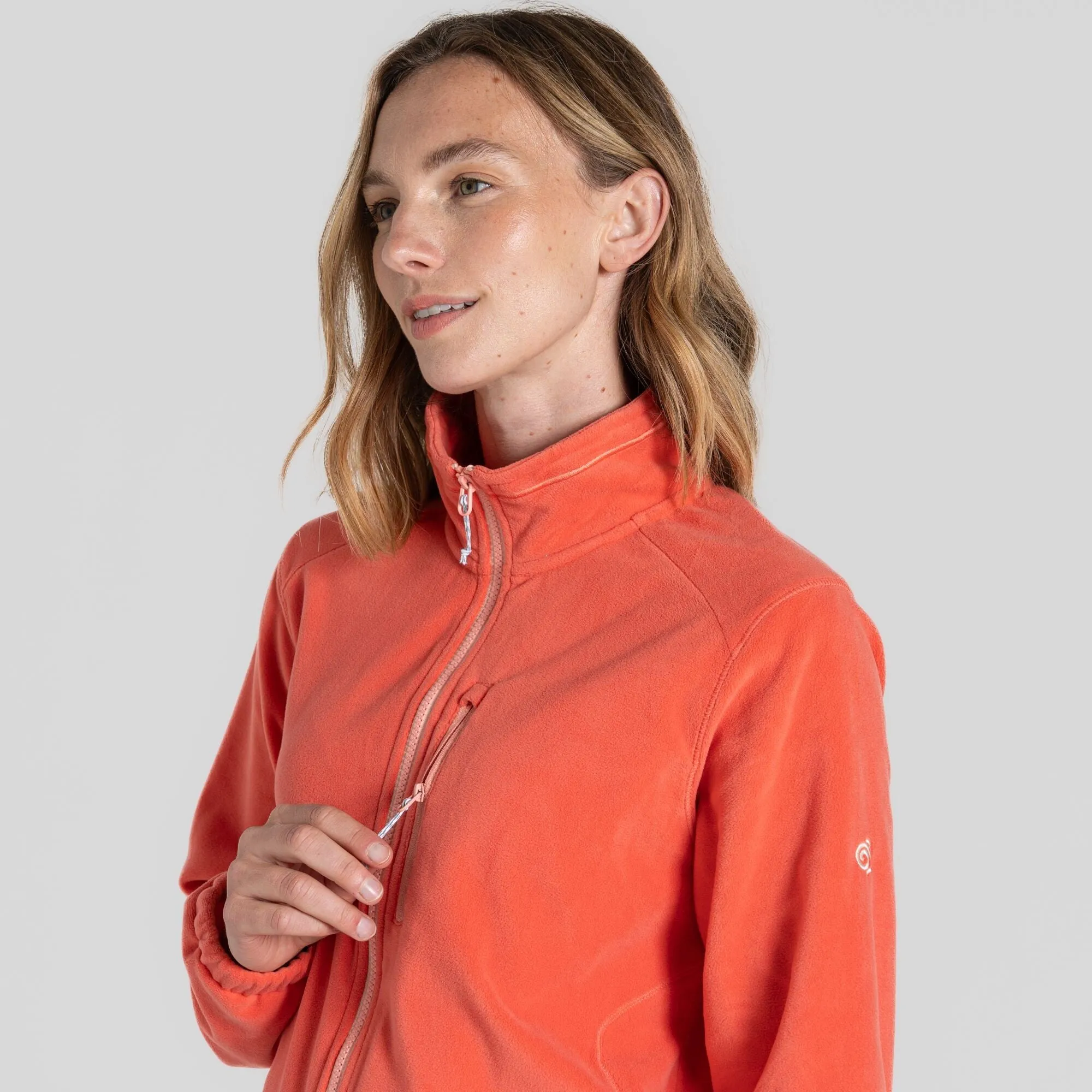 Craghoppers Ladies Miska II Full Zip Fleece-CORAL