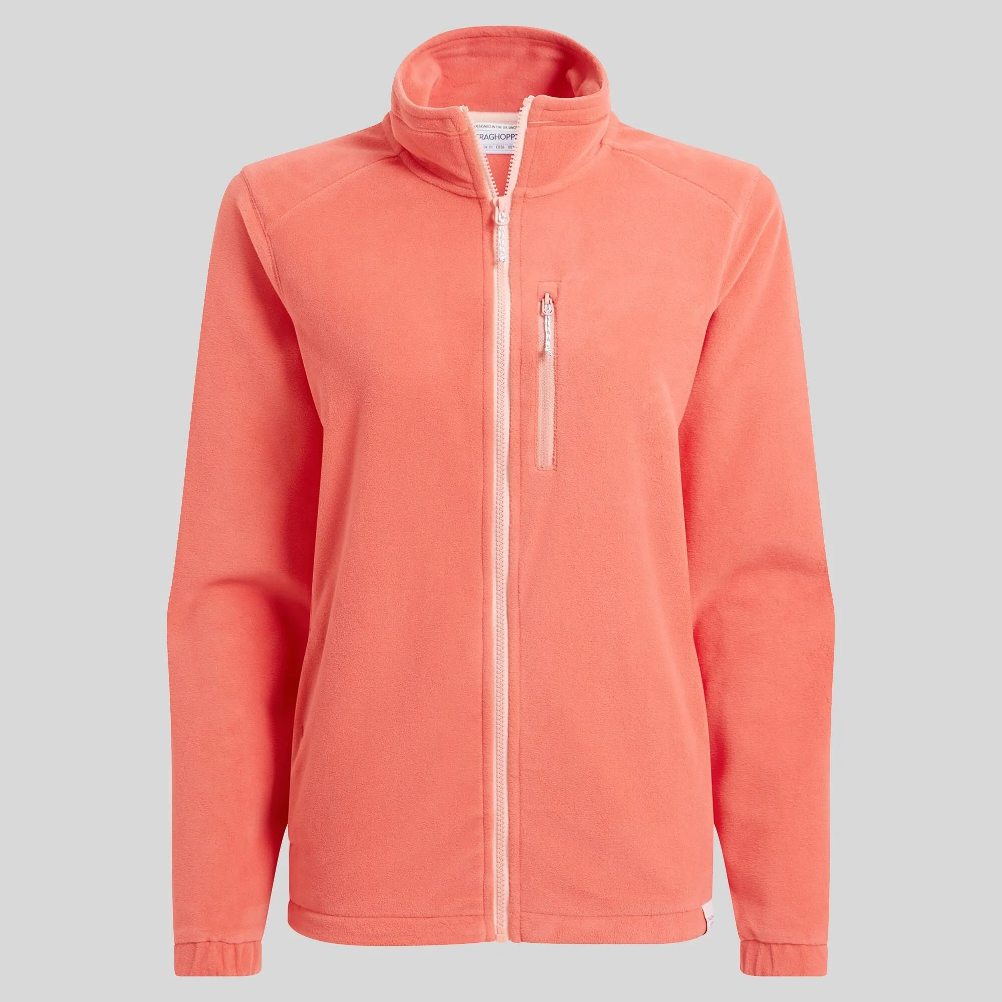 Craghoppers Ladies Miska II Full Zip Fleece-CORAL