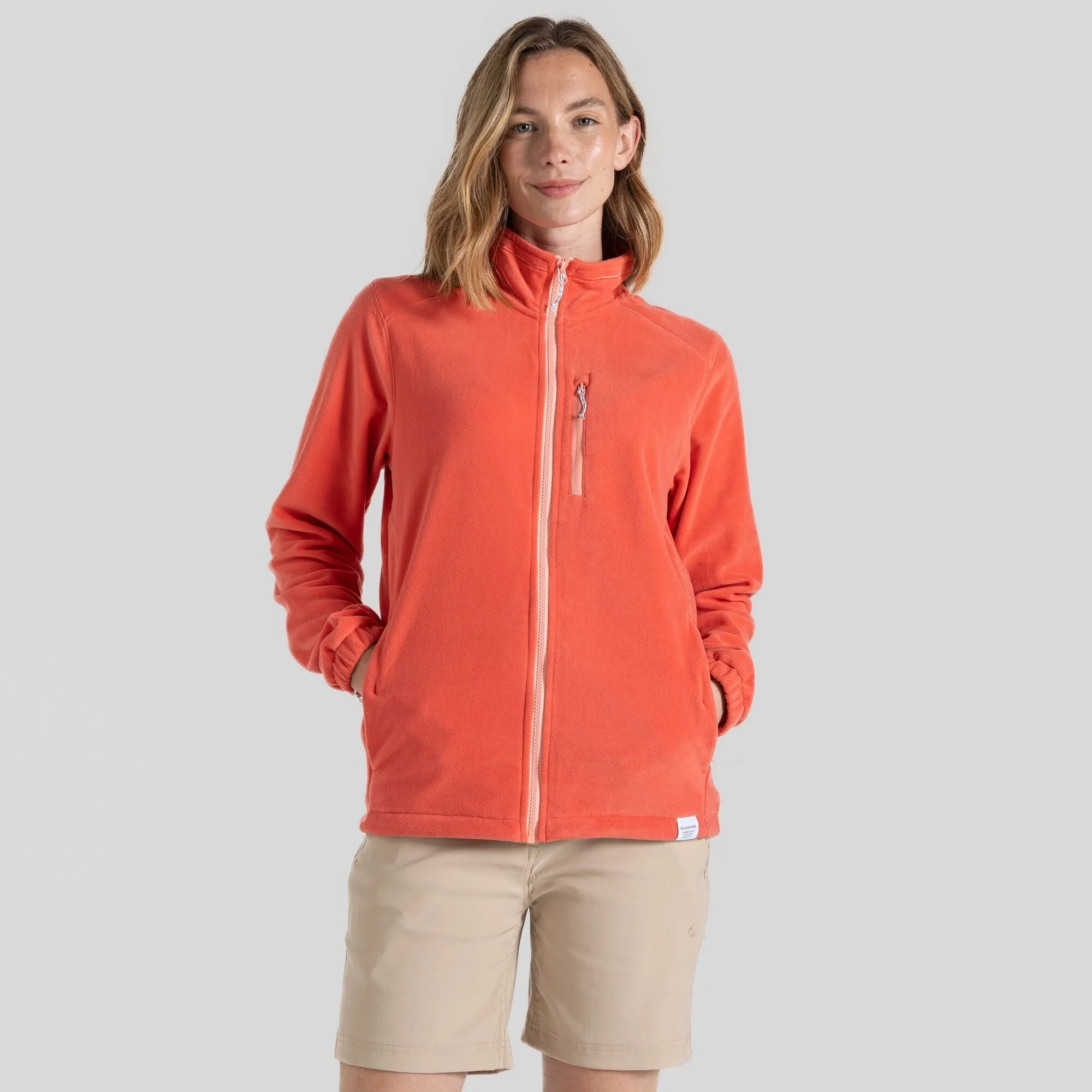 Craghoppers Ladies Miska II Full Zip Fleece-CORAL