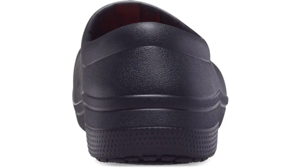 Crocs On The Clock Literide Work Slip On Clog Black