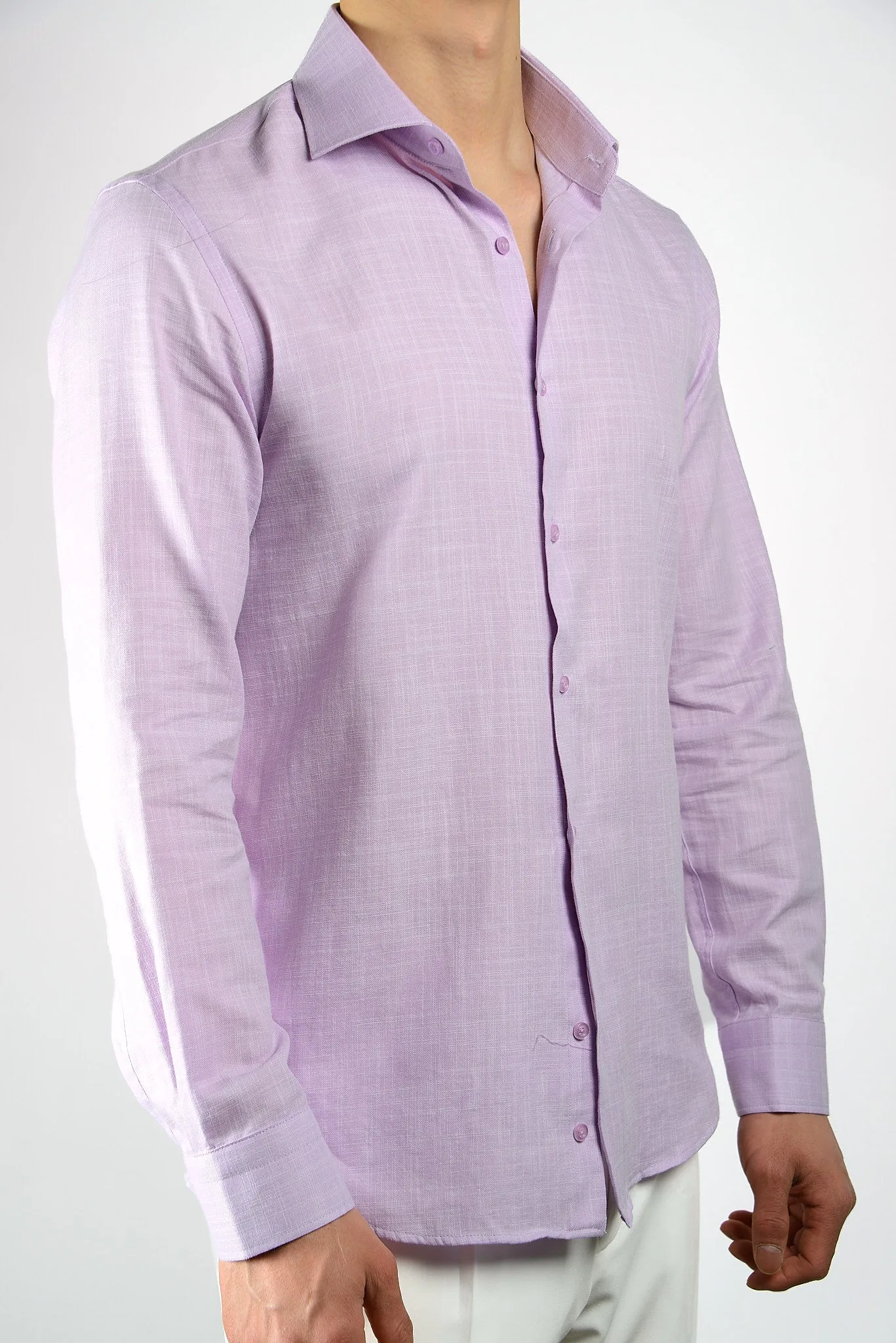 Crosshatch Soft Yarn LS Shirt