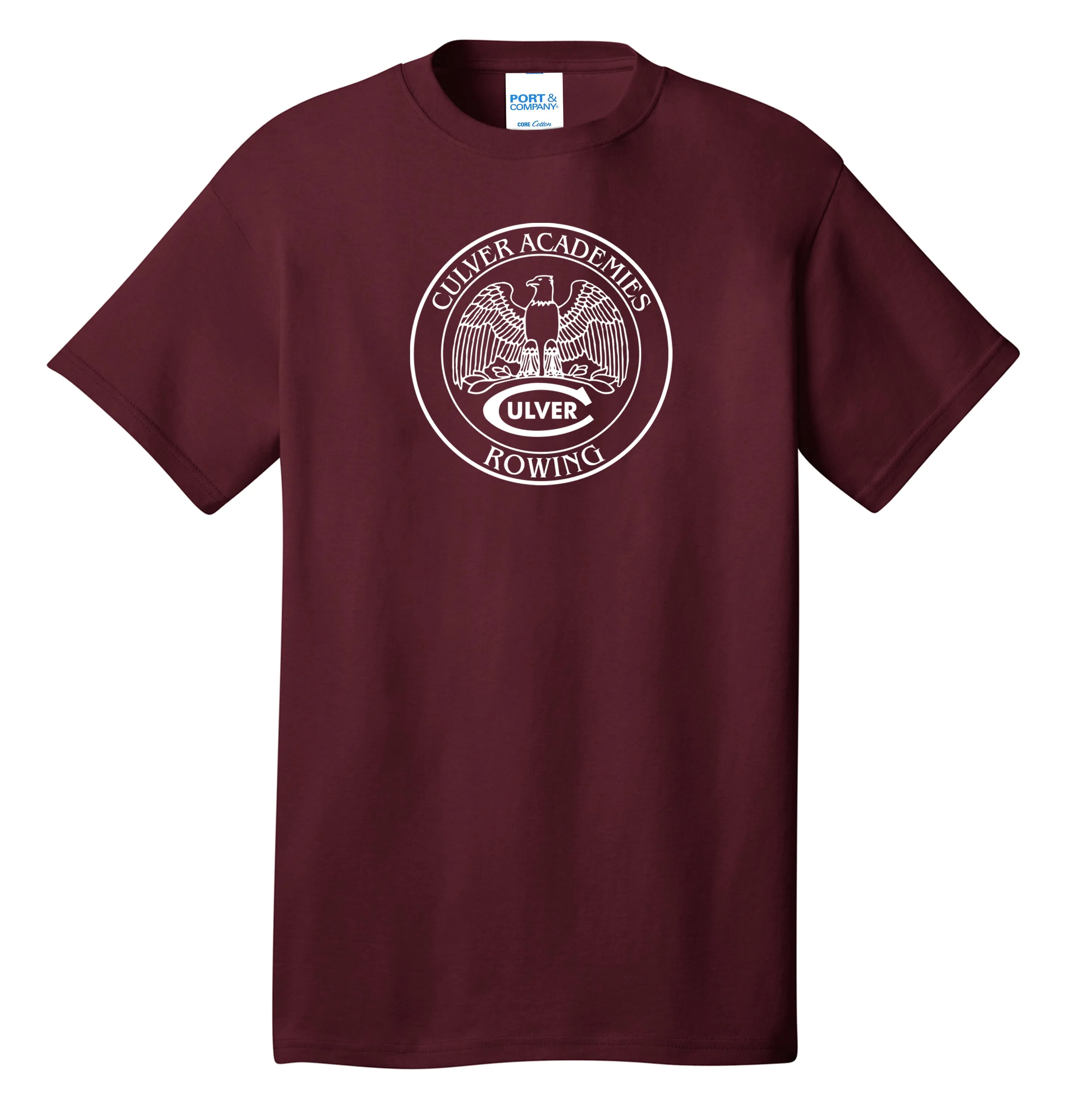 Culver Athletics Tees - Rowing - Maroon