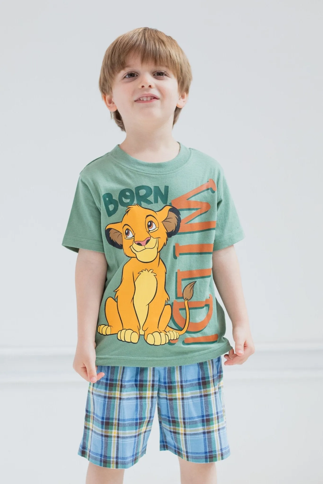 Disney Lion King Simba T-Shirt and Shorts Outfit Set