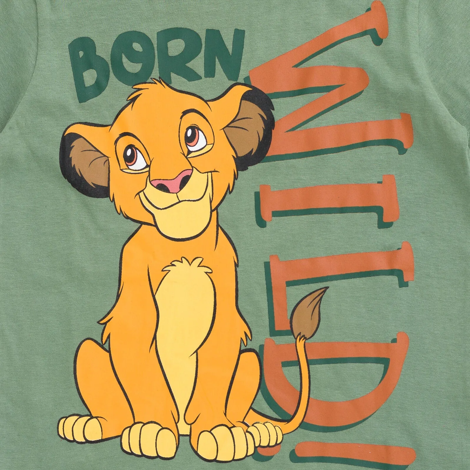 Disney Lion King Simba T-Shirt and Shorts Outfit Set