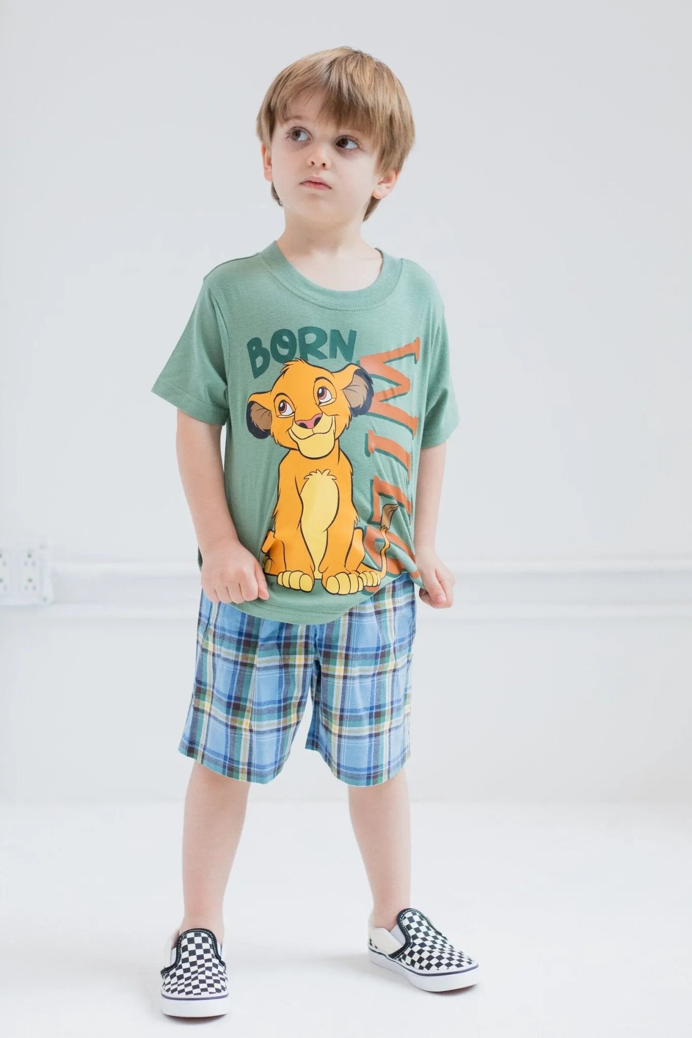 Disney Lion King Simba T-Shirt and Shorts Outfit Set