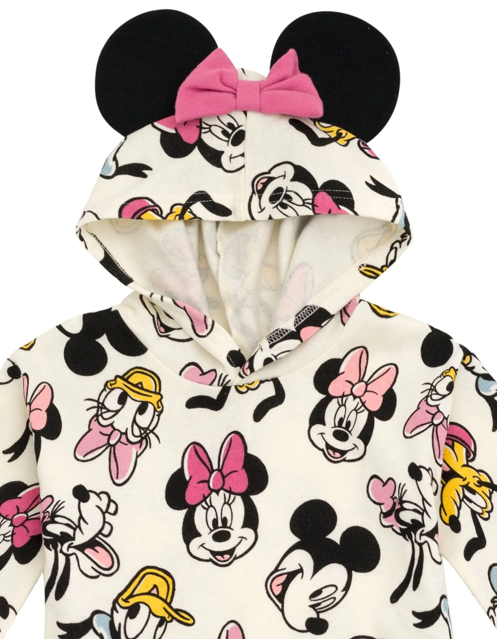 Disney Mickey Mouse Goofy Donald Duck Daisy Fleece Dress