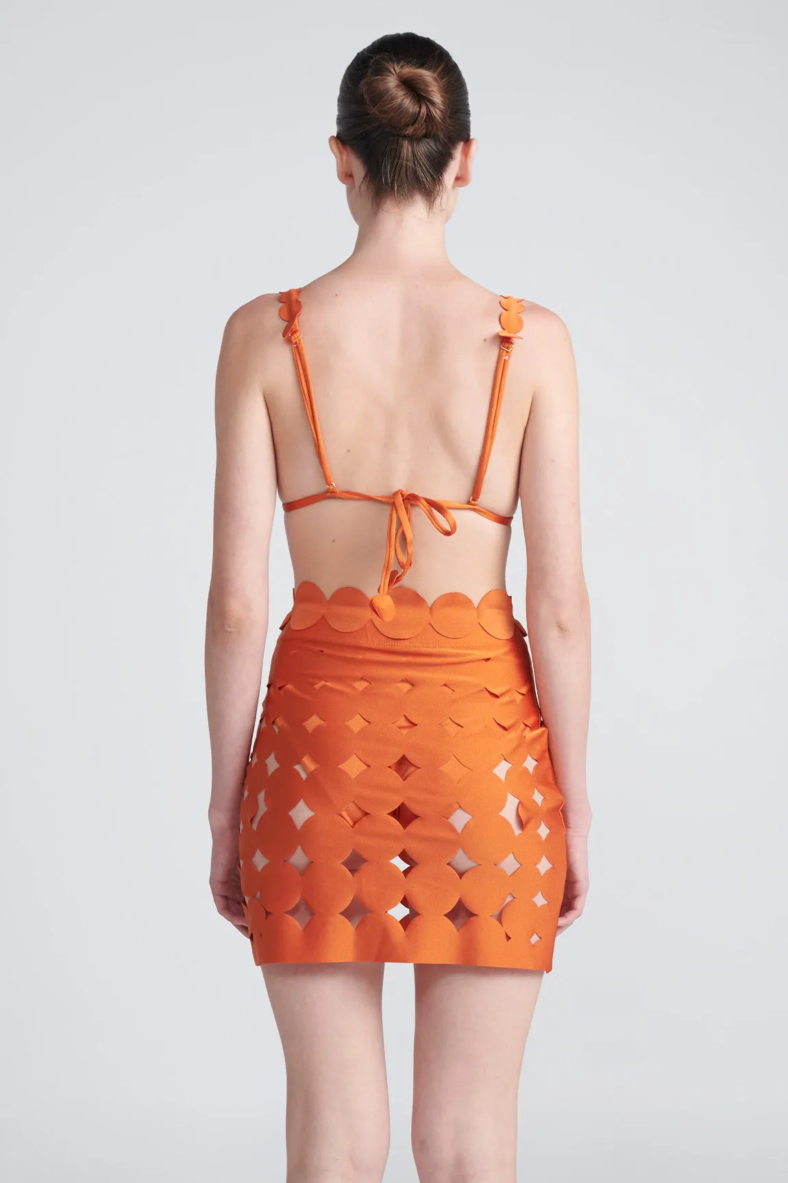 Distopia Skirt Orange